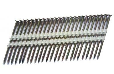 21 Deg Plastic Strip Nails Spiral